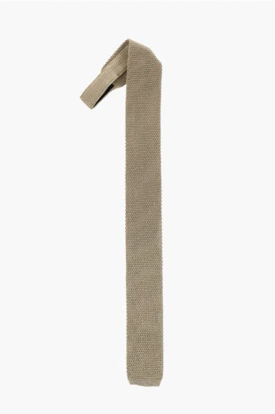Corneliani Crochet Silk Tie