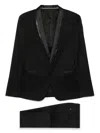 Corneliani Crystal-embellished Dinner Suit In Black