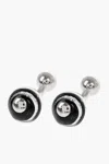Corneliani Crystal Round Cufflinks