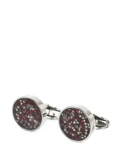 Corneliani Crystal-embellished Cufflinks In Multi