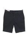 Corneliani Cuffed Shorts In Blue