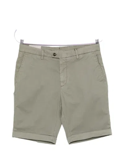 Corneliani Cuffed Shorts In Gray