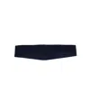 Corneliani Dark Blue Solid Cummerbund Belt In Blue
