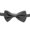 Corneliani Dark Grey Solid Bow Tie In Gray