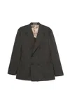 Corneliani Double-breasted Suit In Gray