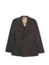 Corneliani Double-breasted Suit In Gray