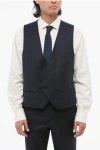Corneliani Double Brested Vest With Geometric Motif