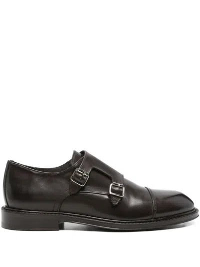 CORNELIANI CORNELIANI DOUBLE BUCKLE LOAFERS