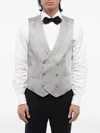 Corneliani Double-breasted Waistcoat In Multi