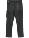Corneliani Drawstring Cargo Pants In Grey