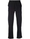 Corneliani Drawstring Slim-cut Trousers In Blau