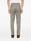 Corneliani Drawstring Tailored Trousers In Gray