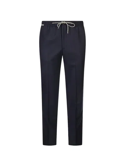 CORNELIANI DRAWSTRING TROUSERS