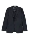 Corneliani Blue Virgin Wool And Cashmere Suit Jacket In Blue