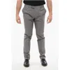 Corneliani Embossed Cotton Pants With Double Buttons Clousure