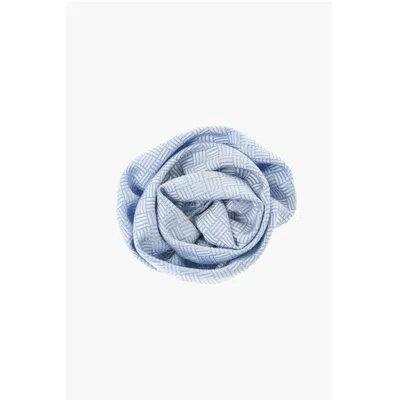 Corneliani Embroide Silk Lapel Women's Brooch