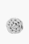 Corneliani Embroidered Silk Lapel Brooch