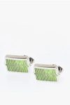 Corneliani Enameled Brass Cufflinks