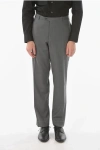 Corneliani Extrafine Virgin Wool Leader Slack Pants With Basket Weave P