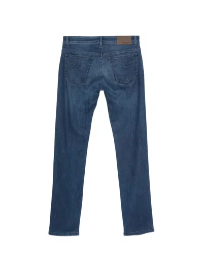 Corneliani Five-pocket Denim In Blue