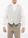 Corneliani Five-button Waistcoat In White