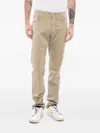 Corneliani Five-pocket Trousers In Neutrals
