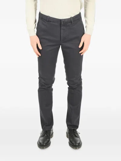 Corneliani Four-pocket Tailored Trousers In Blue