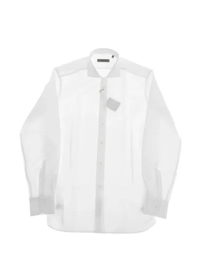 Corneliani French-collar Shirt In White