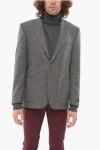 Corneliani Full-time Checkered Virgin Wool Single Breasted Blazer