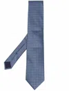 Corneliani Geometric Embroidered Tie