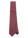 CORNELIANI GEOMETRIC-JACQUARD TIE