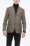 Corneliani Geometric Motif Blazer With Removable Padded Inner