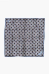 Corneliani Geometric Patterned Silk Pocket Square Grösse Unica