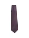 Corneliani Geometric-pattern Silk Tie In Red