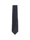 Corneliani Geometric-print Tie In Blue