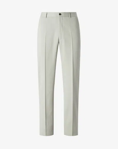 Corneliani Green Cotton And Cashmere Chino Trousers