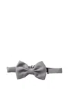 Corneliani Grey Bow Tie In Gray