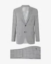 Corneliani Grey Pure Wool Suit In Gray