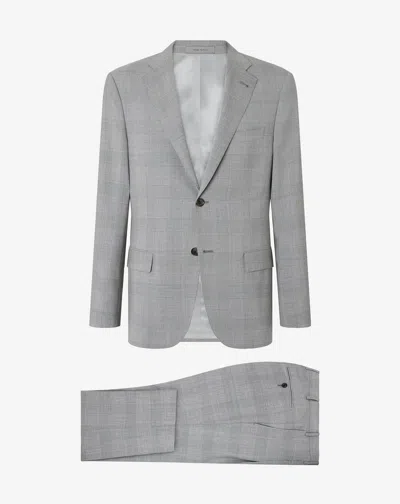 Corneliani Grey Pure Wool Suit In Gray