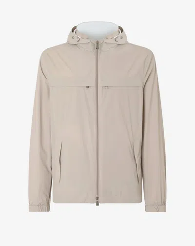 Corneliani Grey Stretch Technical Fabric Jacket In Gray