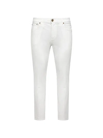 Corneliani Haiti Plus Five-pocket Trousers In White
