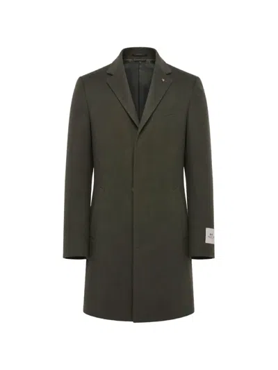 Corneliani Hidden-button Coat In Multi