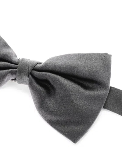 Corneliani Hook-and-eye-fastening Bow Tie In White