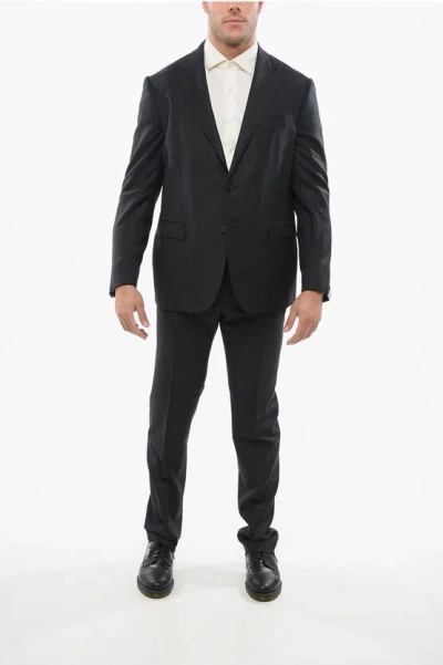 Corneliani Hopsack Academy Suit