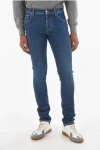 Corneliani Id 5 Pocket Dark Wash Slim Fit Denims
