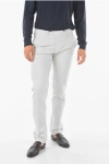 CORNELIANI ID 5 POCKET STRETCH COTTON CHINOS PANTS