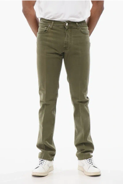 Corneliani Id 5-pocketed Stretch Cotton Pants Grösse 30