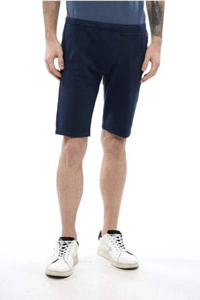 Corneliani Id Brushed Cotton Skinny Shorts