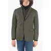 Corneliani Id Collection Padded Blazer With Chest Piece And Flap Pocket