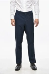 Corneliani Id Cotton Identity Pants In Blue